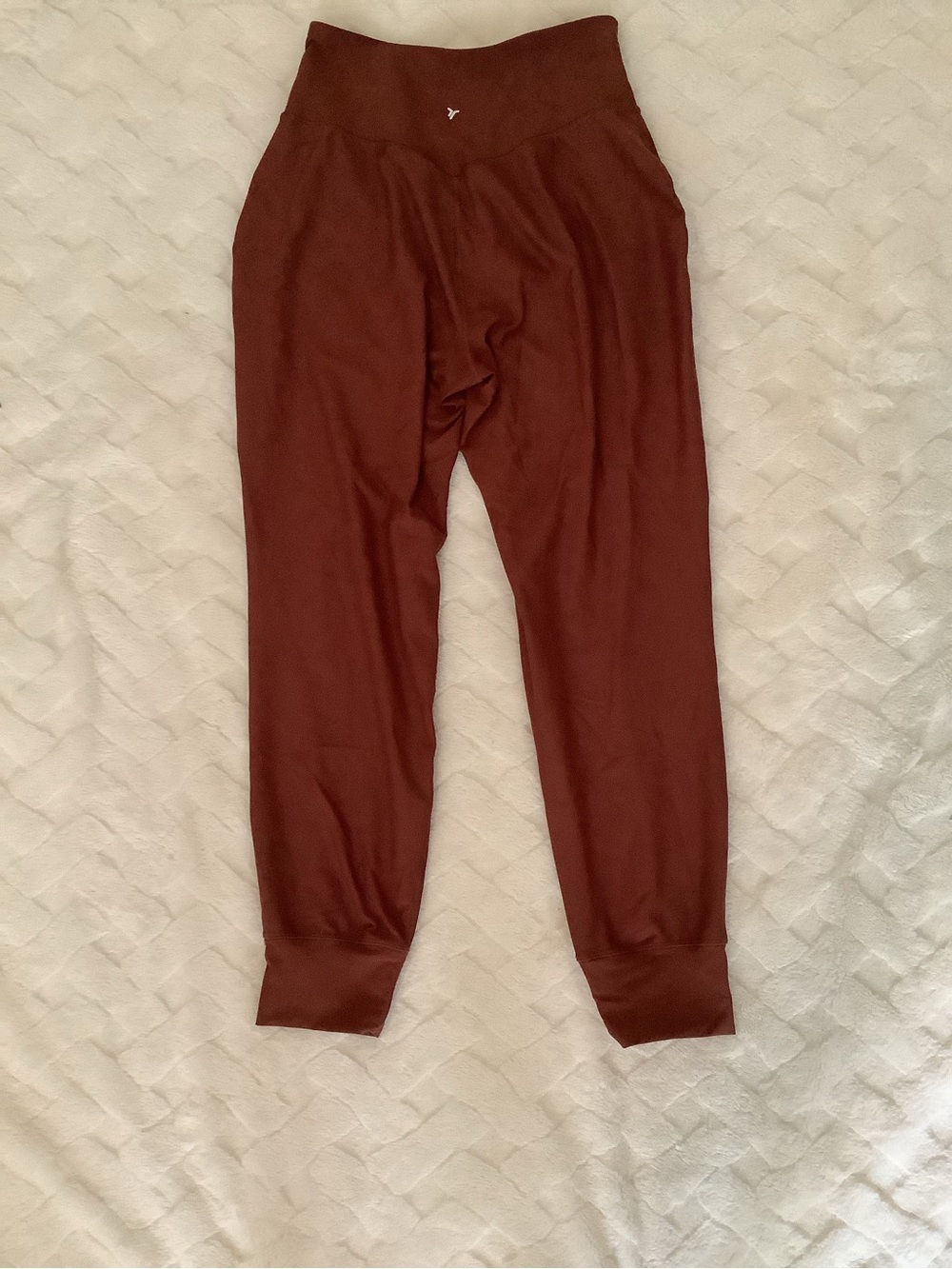 Old Navy Active High-Rise Jogger in Rust Brown - Picture 7 of 10